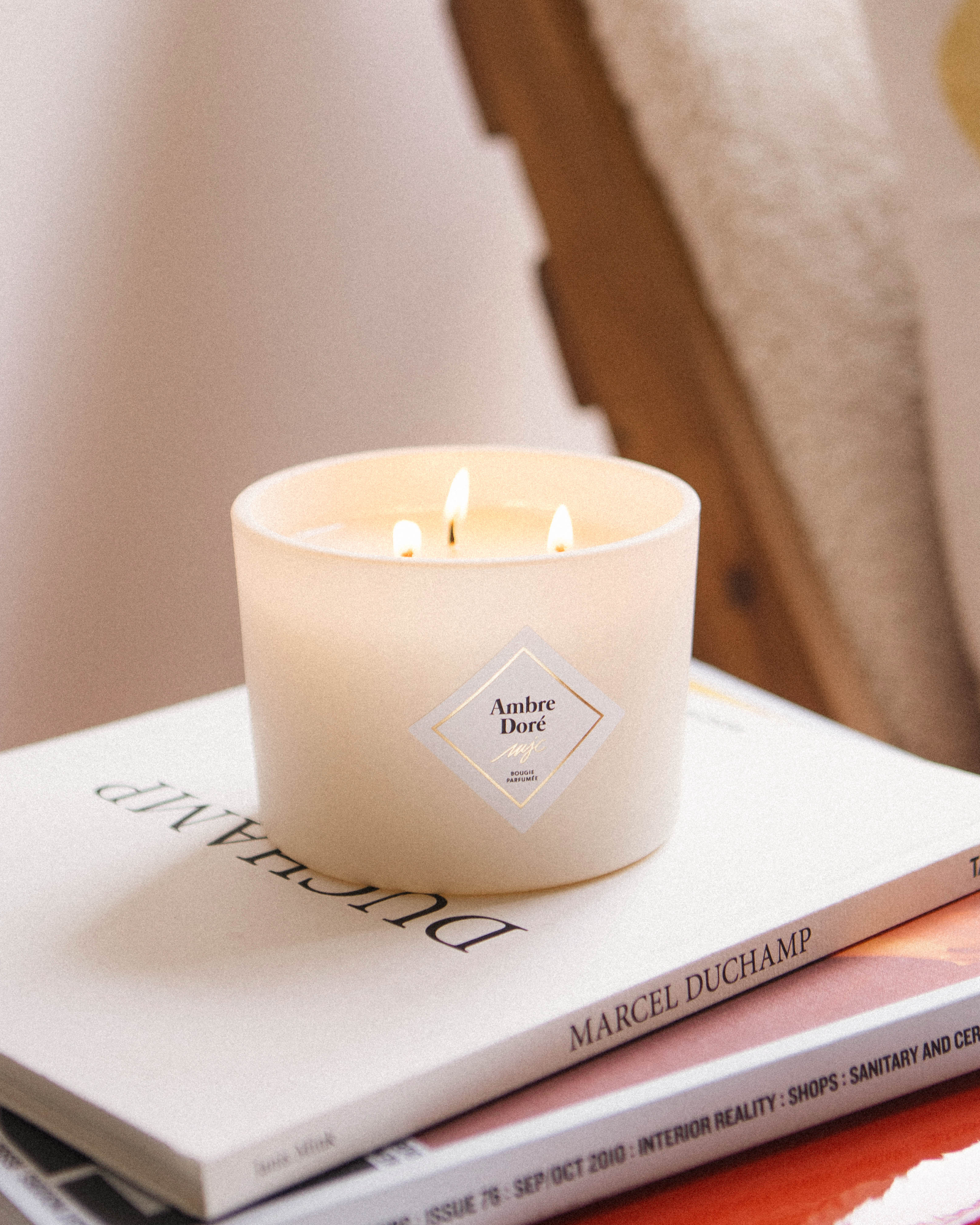 Geurkaars Ambre Doré