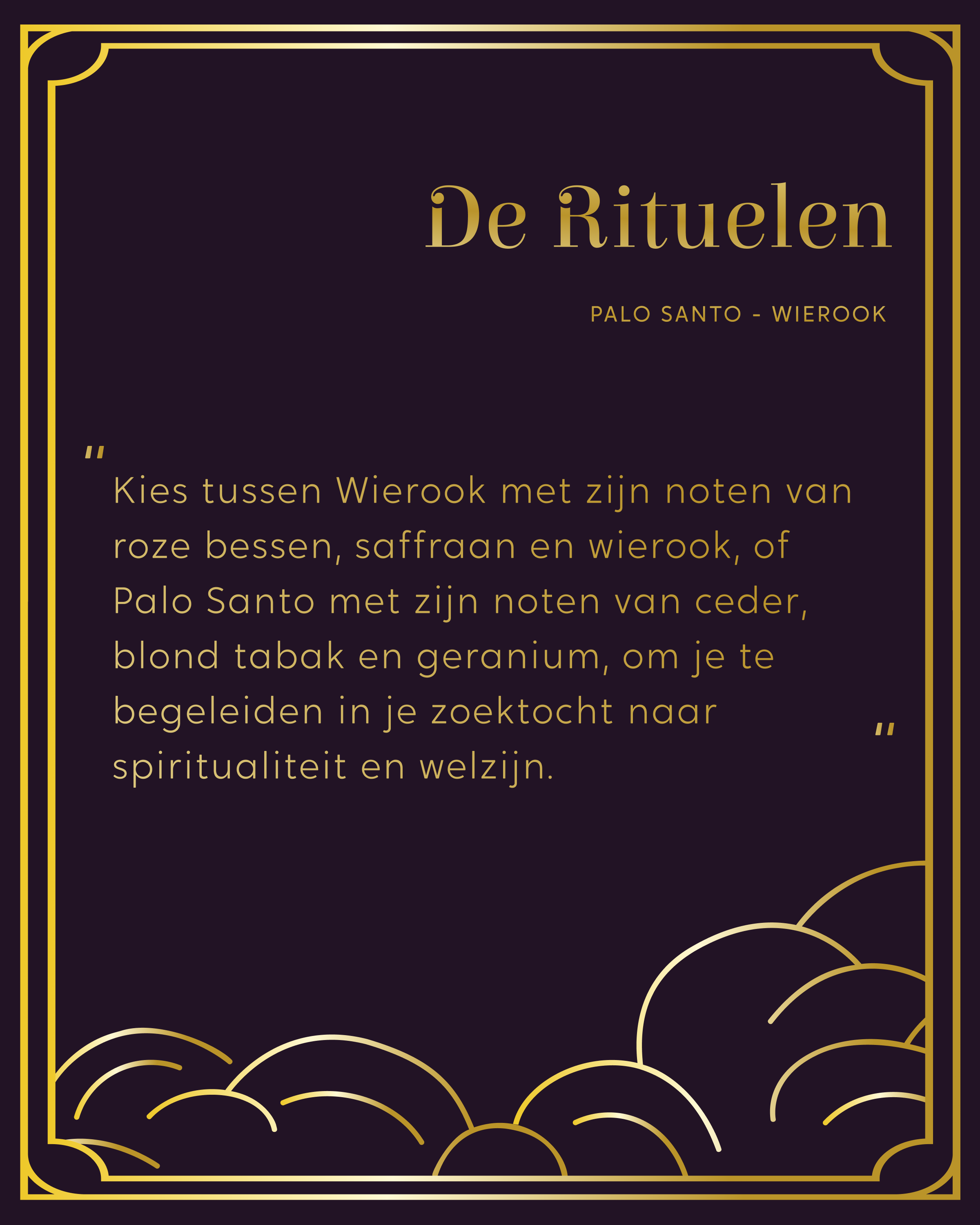 Geurkaars met sieraad Mystiek