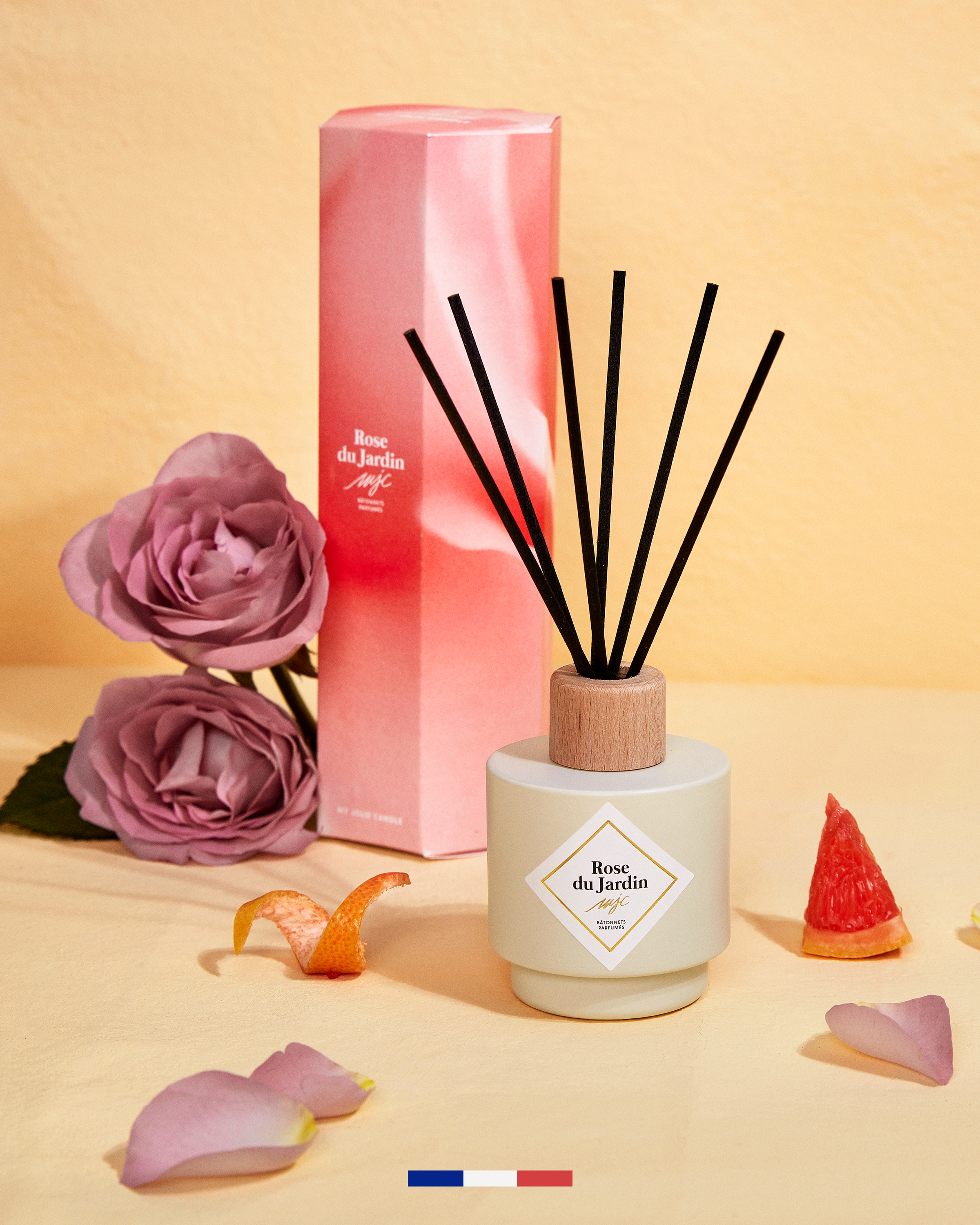 Geparfumeerd boeket Rose du Jardin