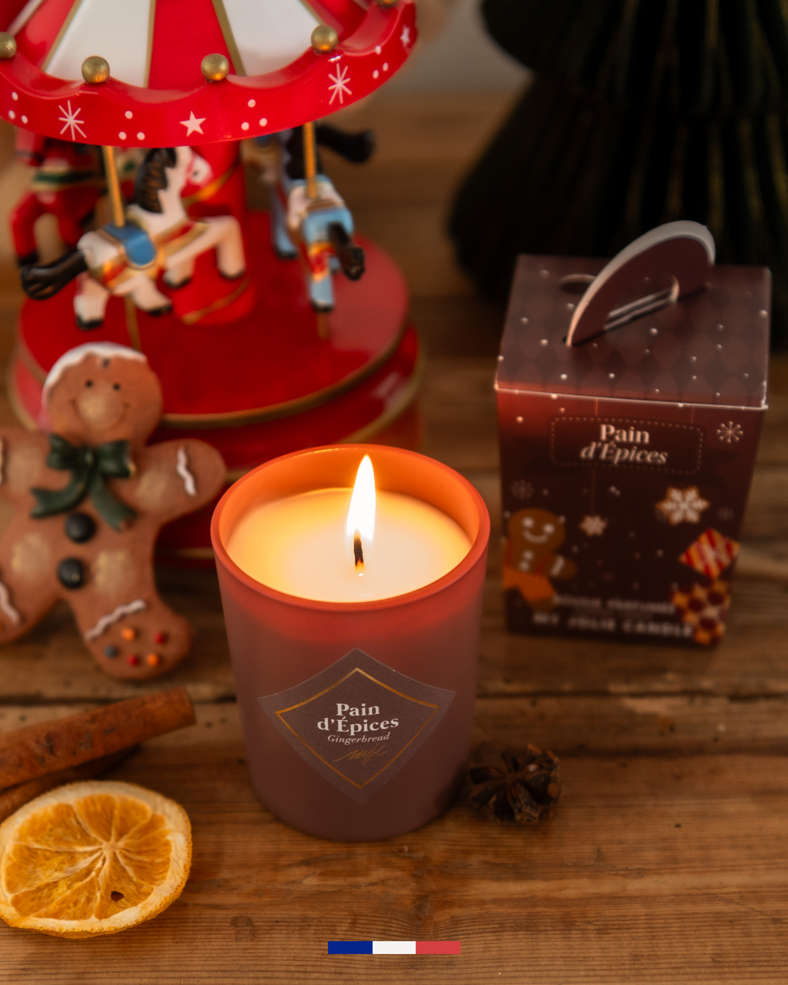 Kleine geurkaars Pain d'Épices