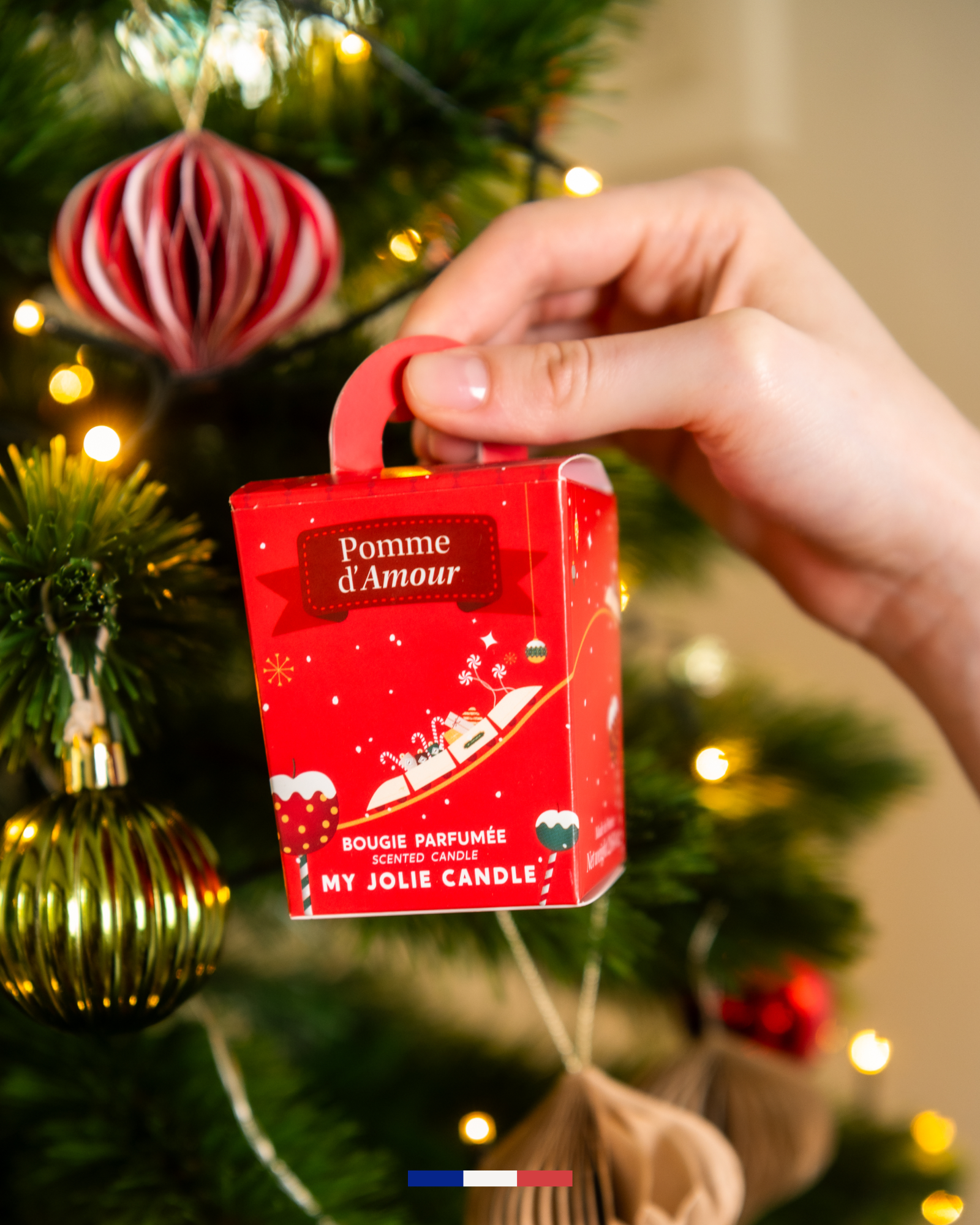 Kleine geurkaars Pomme d'Amour