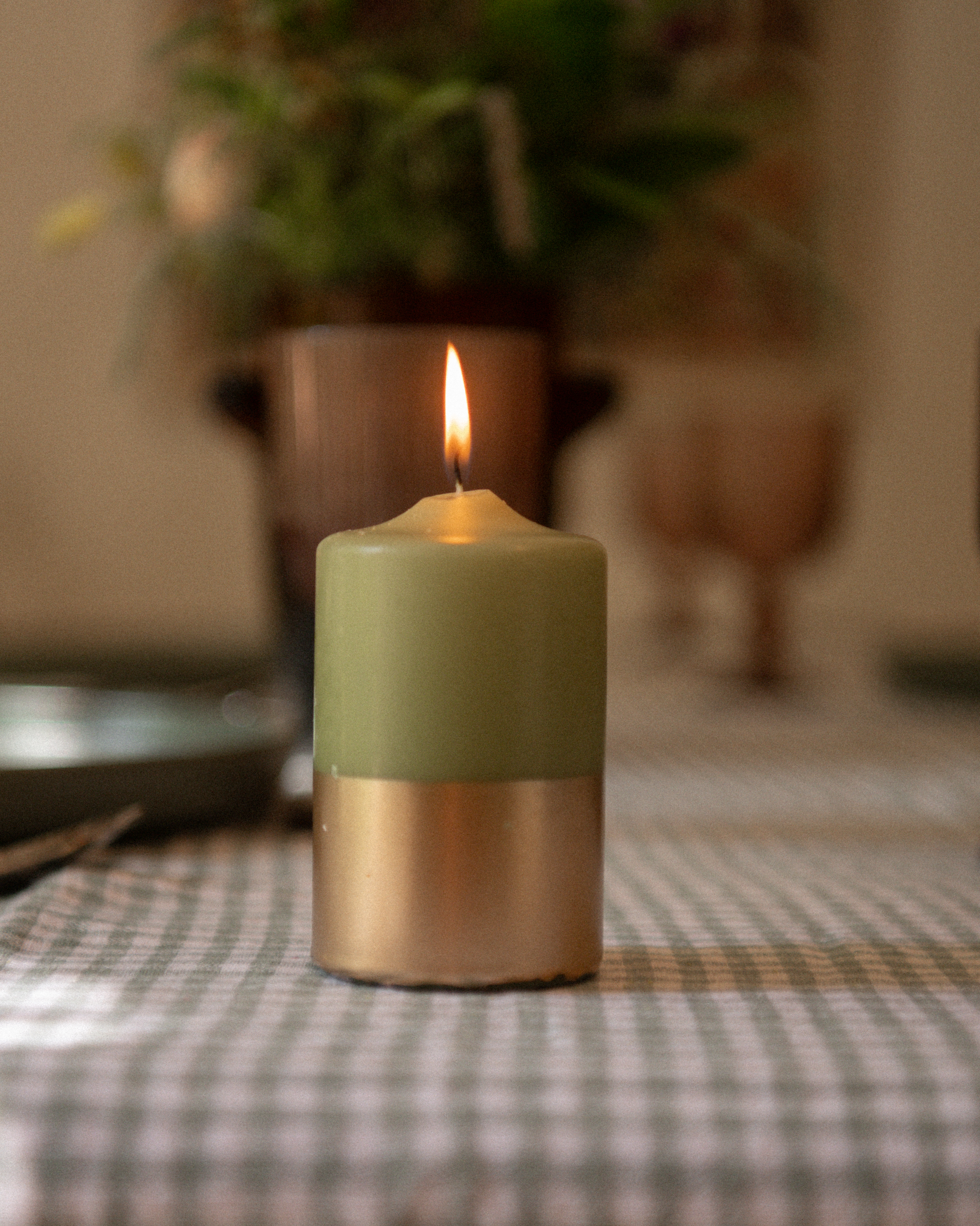 Pillarkaars Olijfgroen & Goud