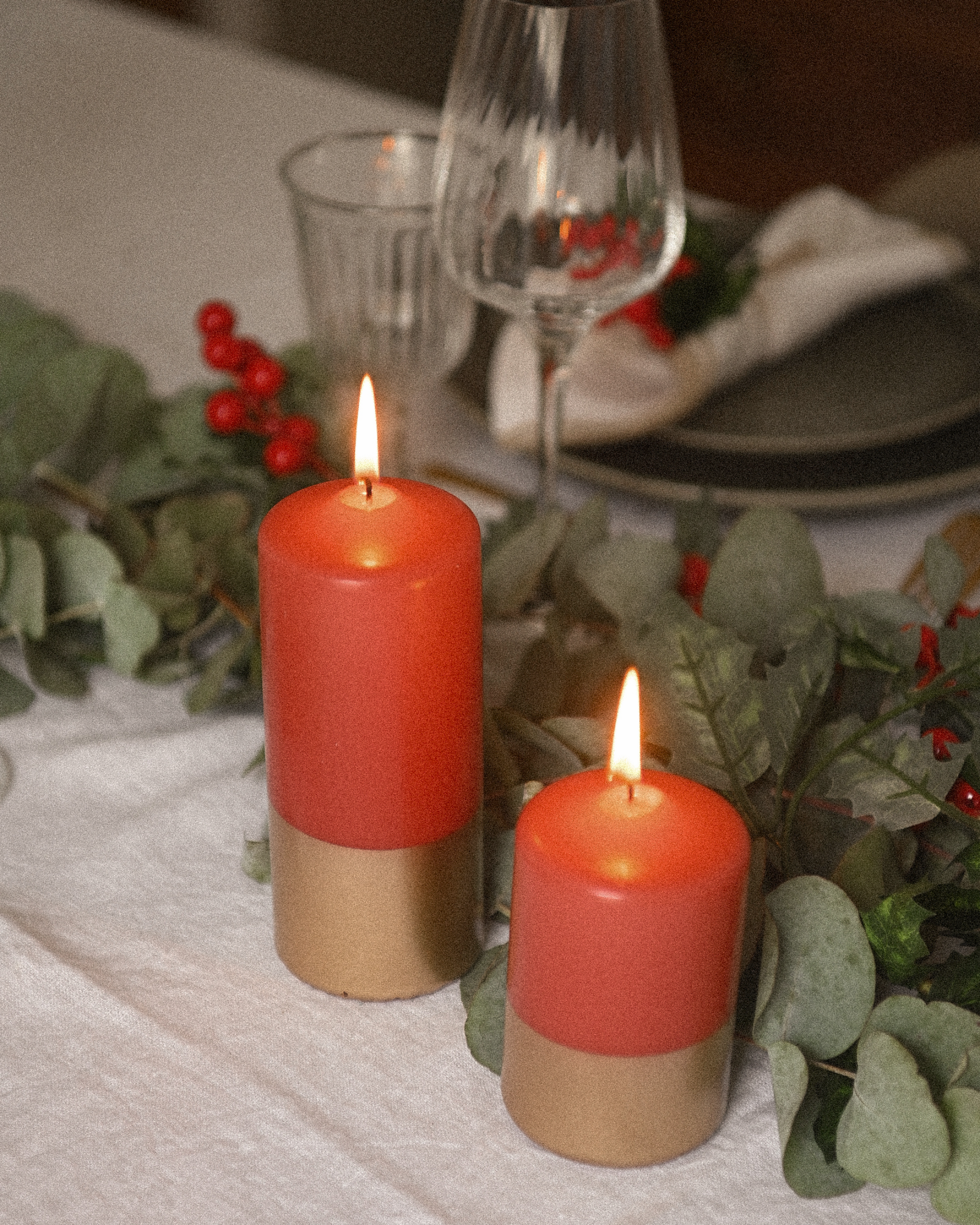 Pillarkaars Terracotta & Goud