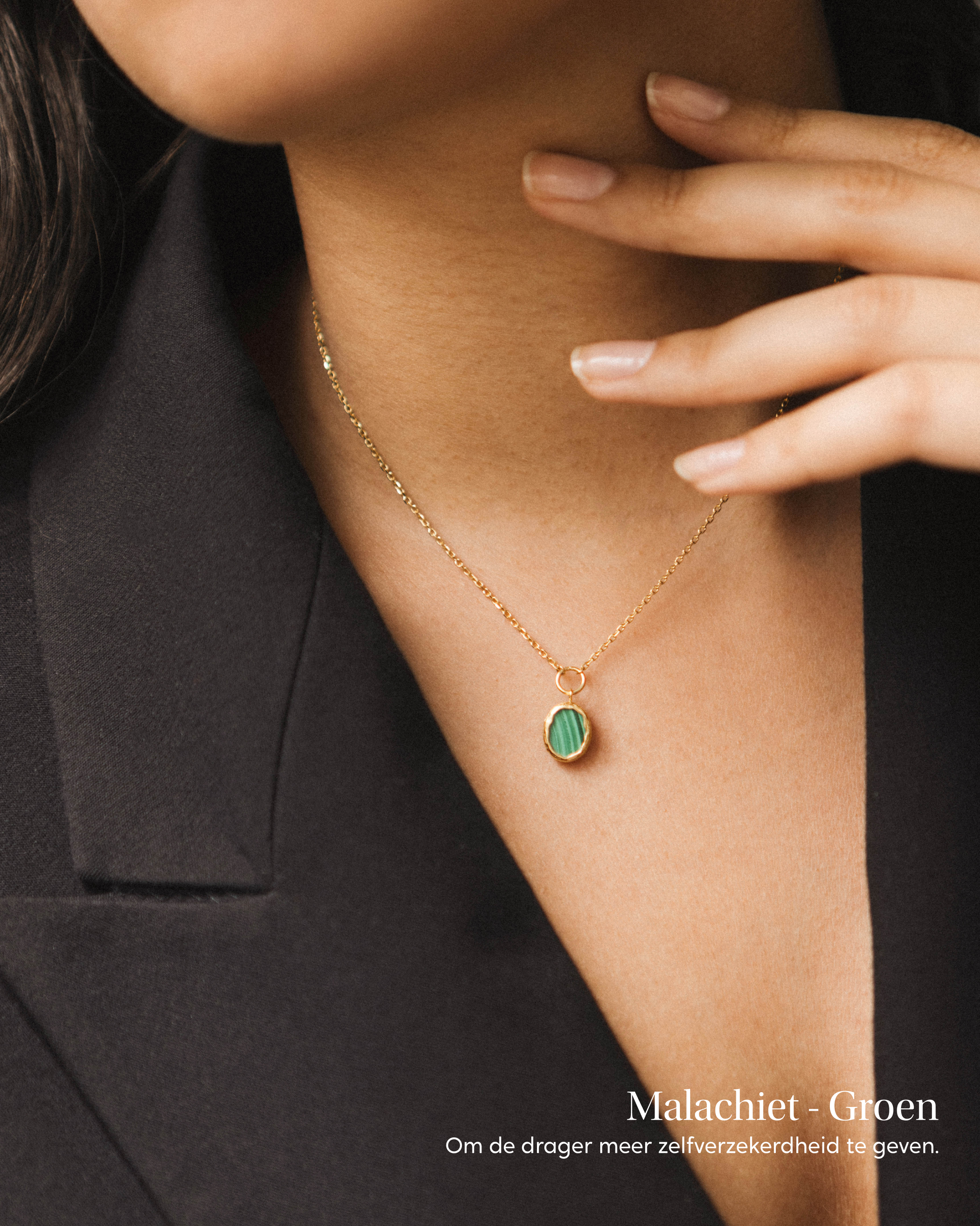 Geurkaars met sieraad Le Pouvoir des Pierres