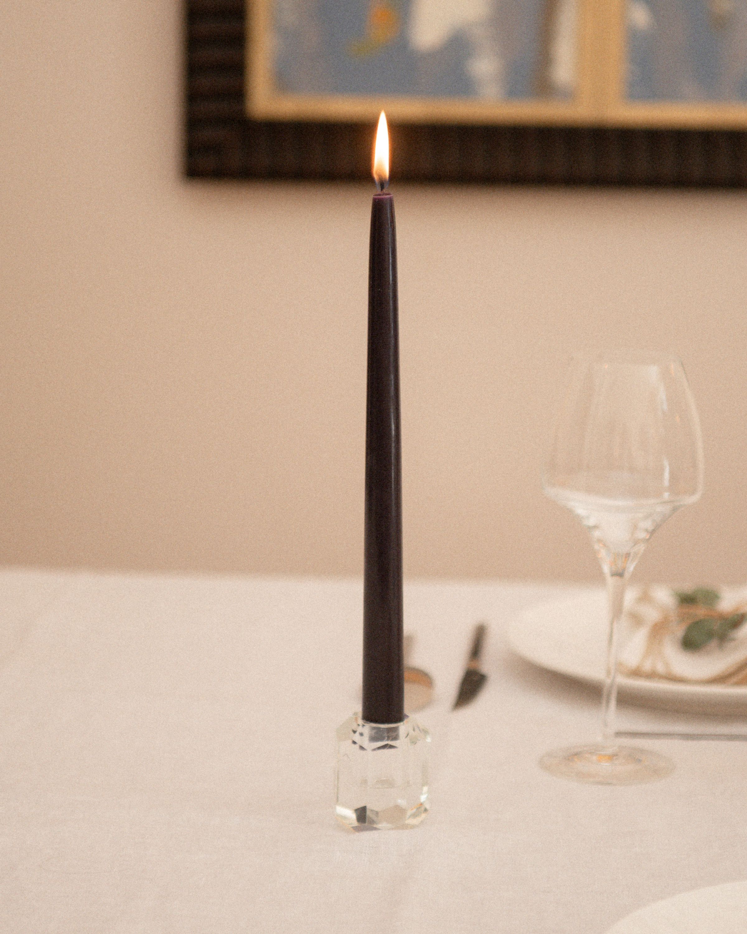 Toortskaars Zwart