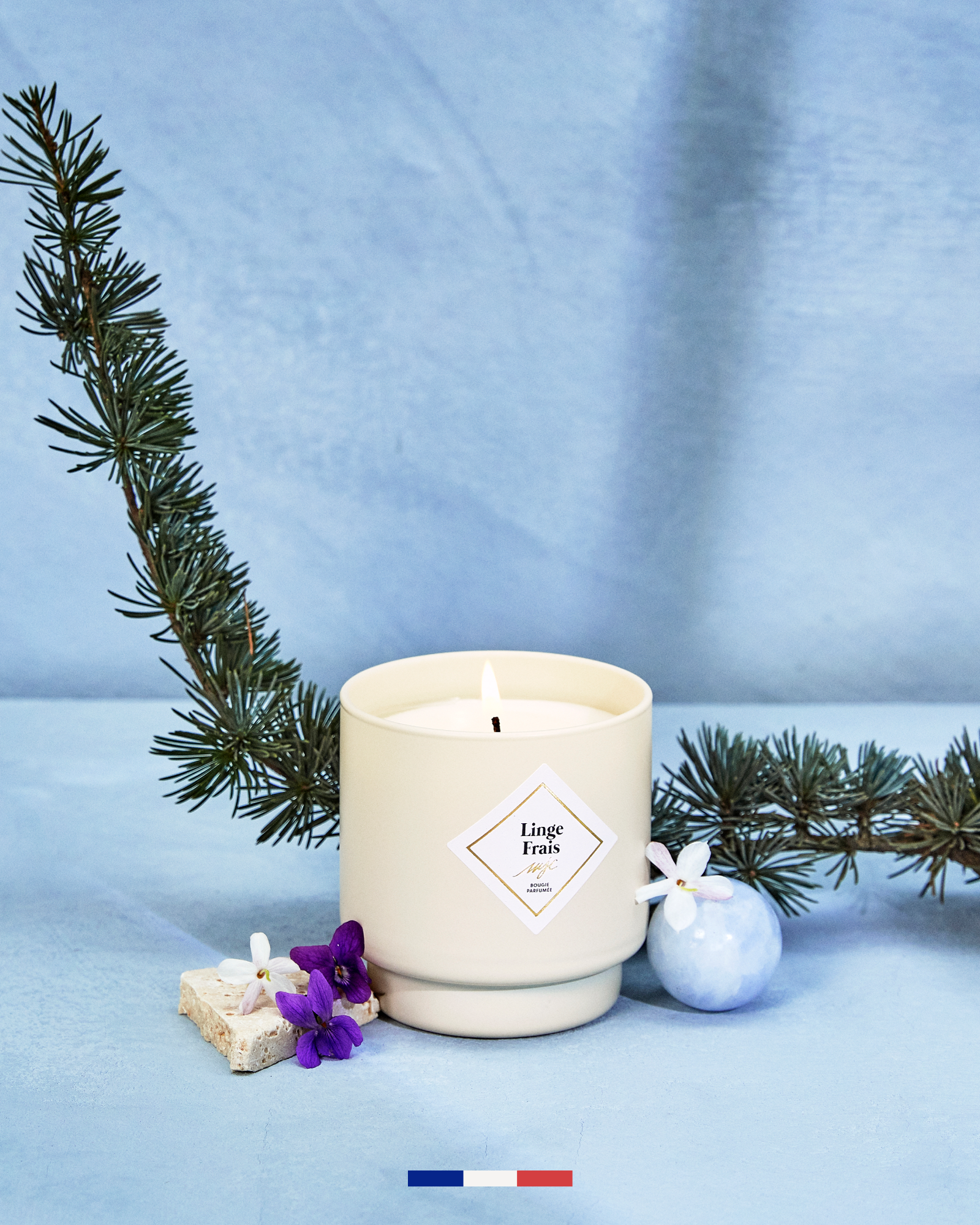 Geurkaars Linge Frais
