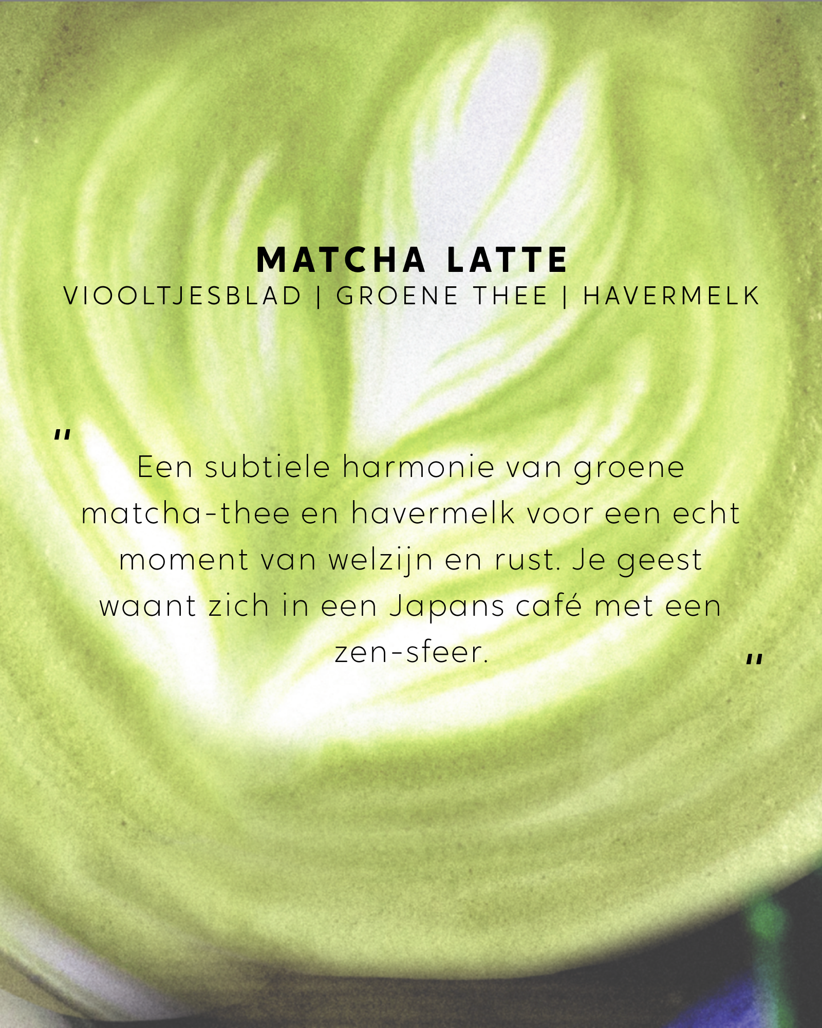 Geurkaars Matcha Latte