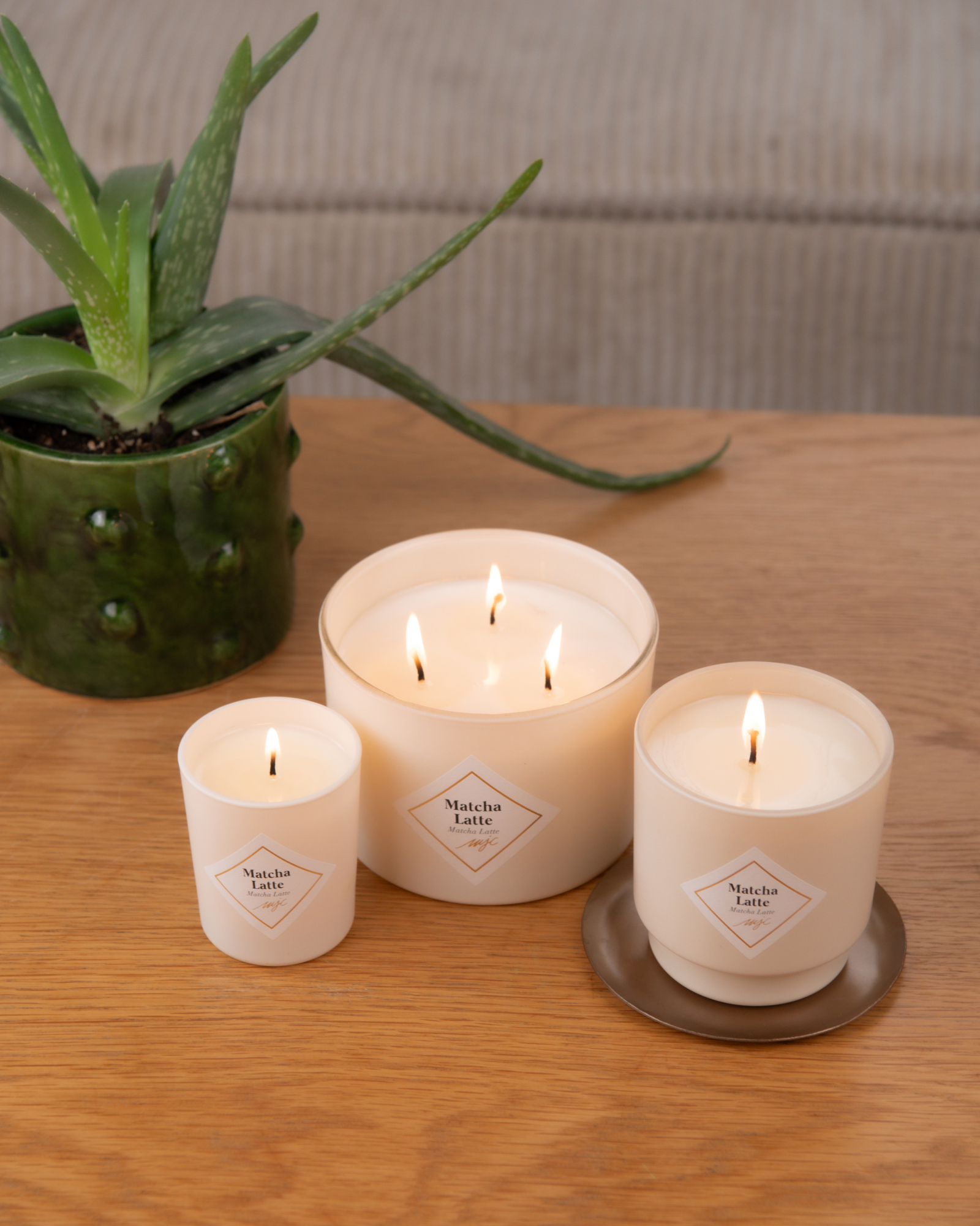 Geurkaars Matcha Latte