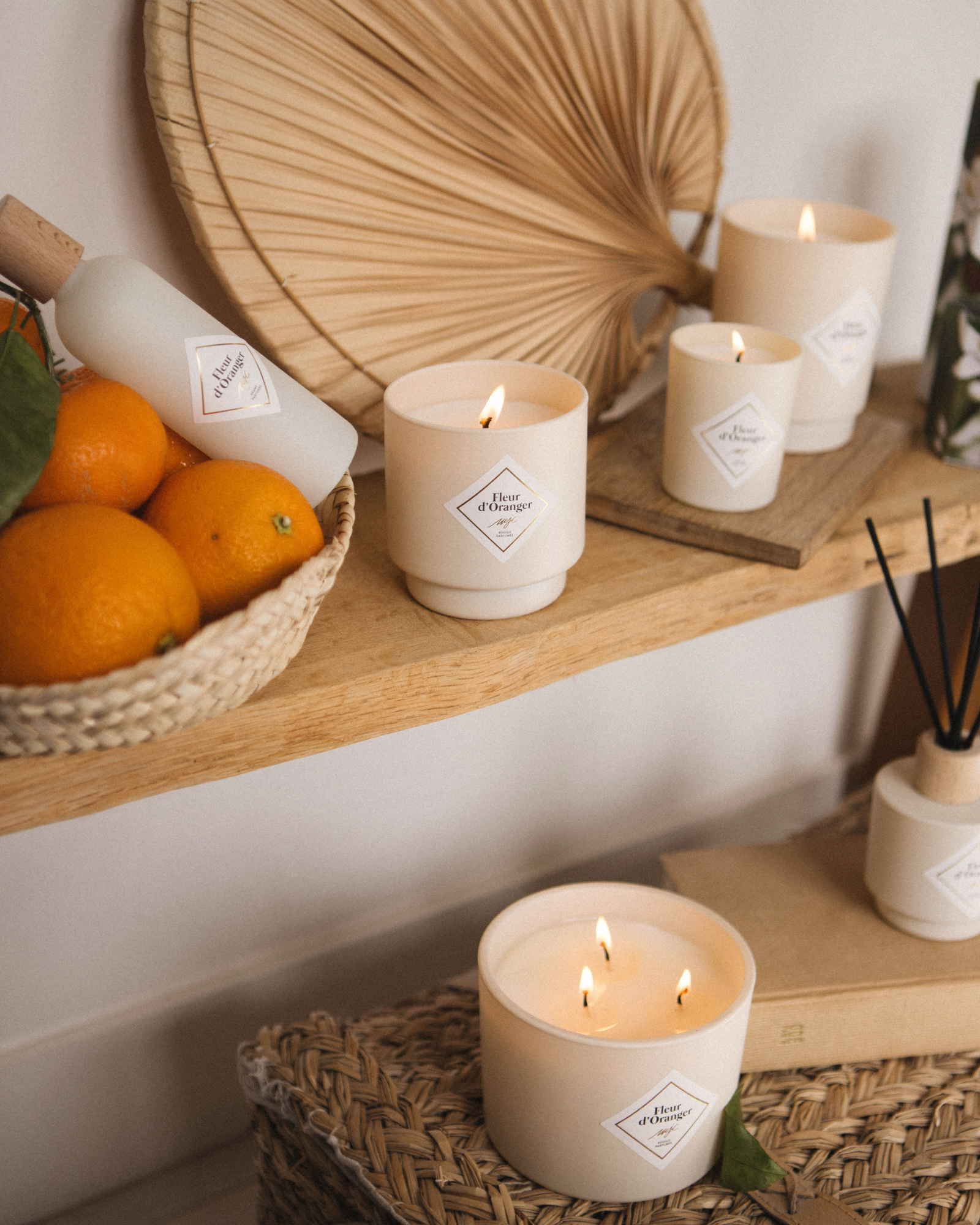 Geurkaars Fleur d'Oranger