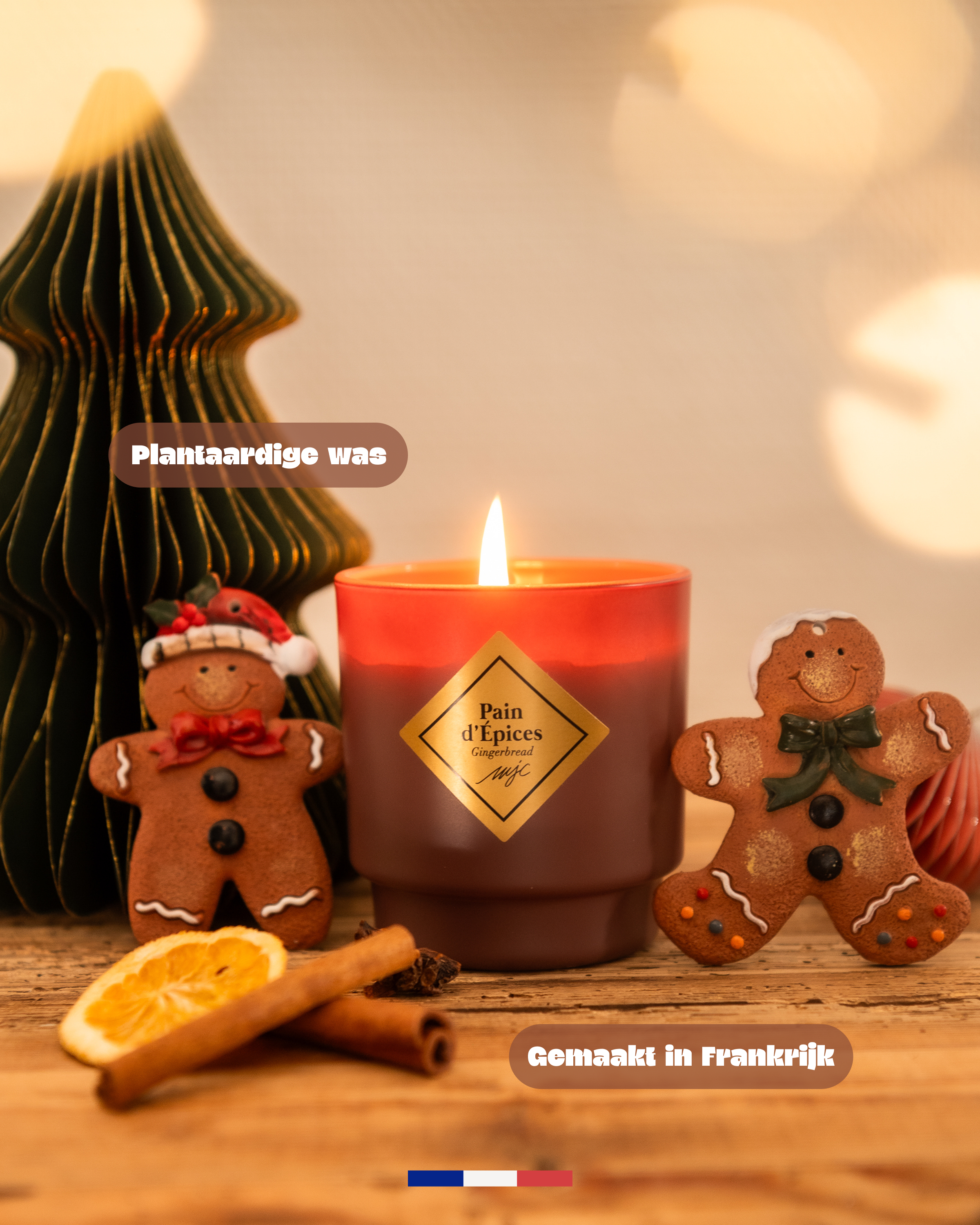 Geurkaars met sieraad armband Pain d'Épices