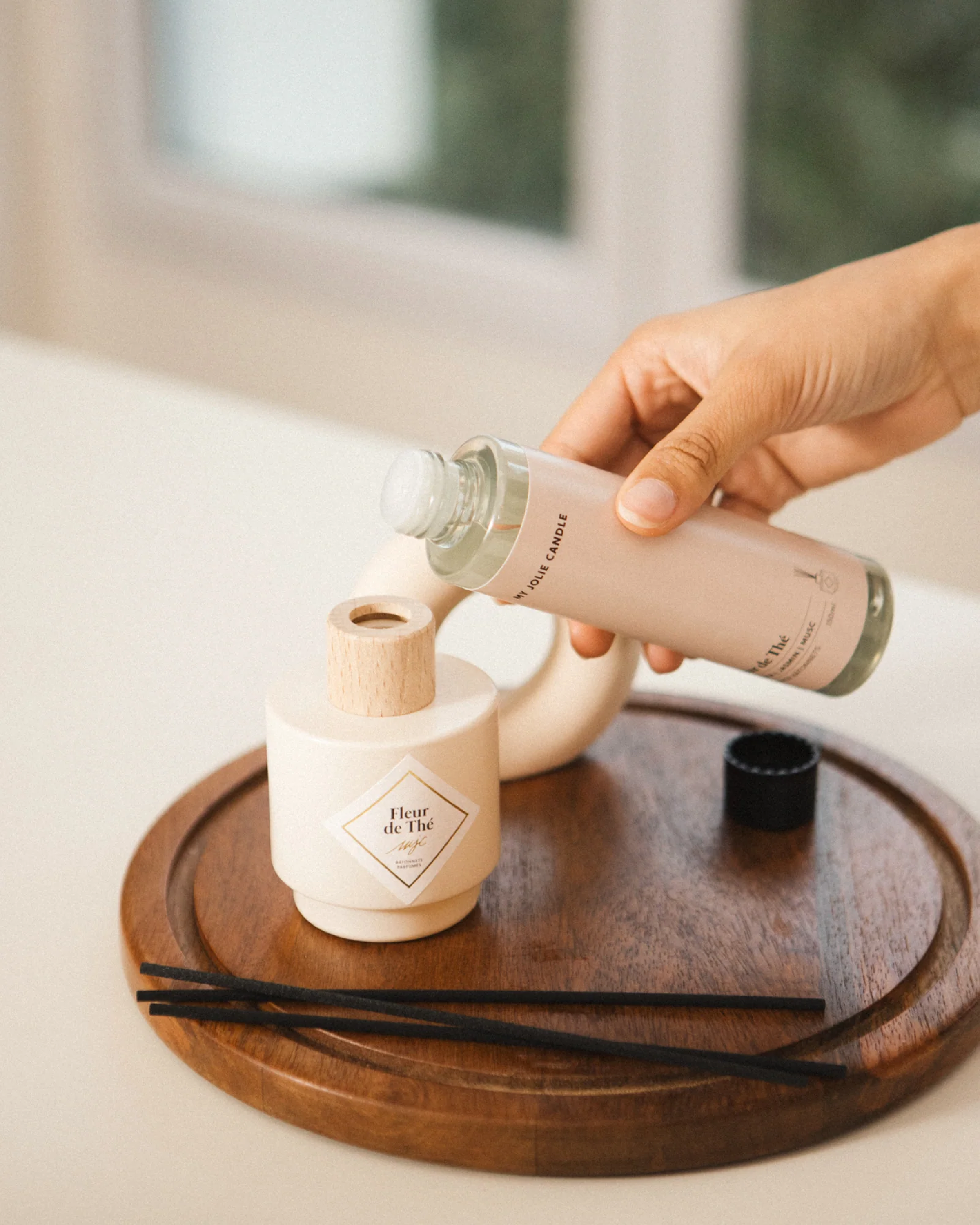 Geparfumeerd boeket Fleur de Coton