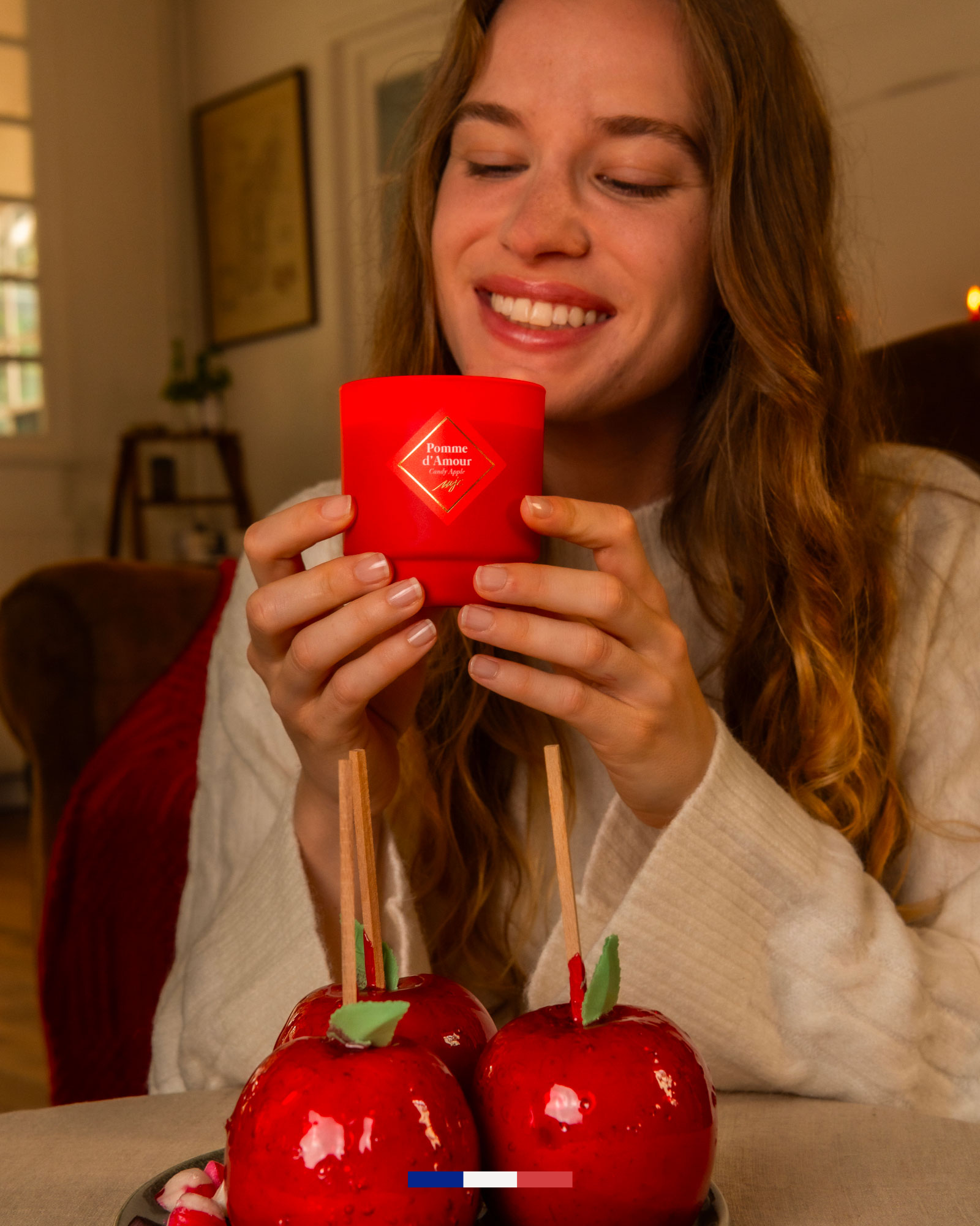 Geurkaars Pomme d'Amour