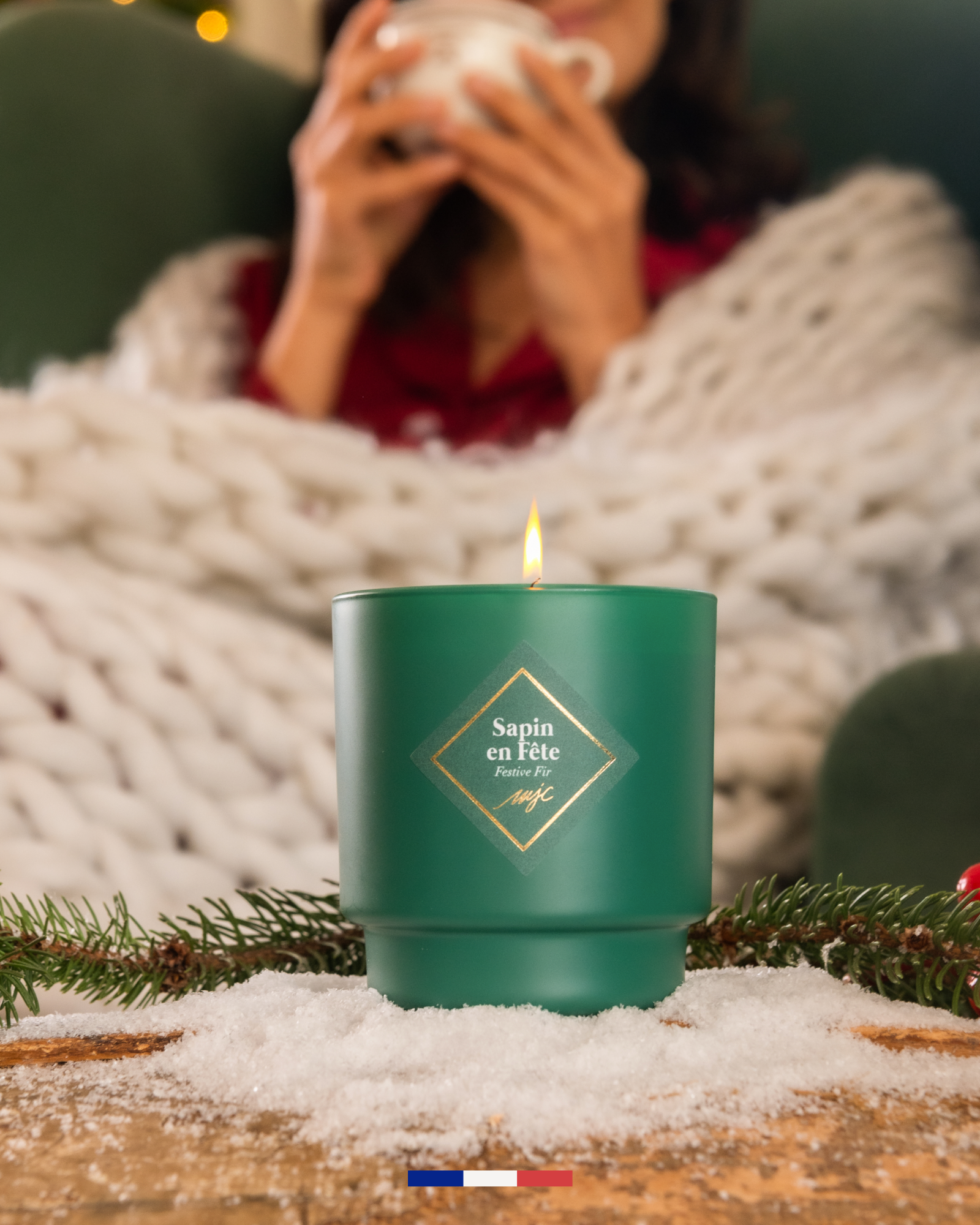 Geurkaars Sapin en Fête