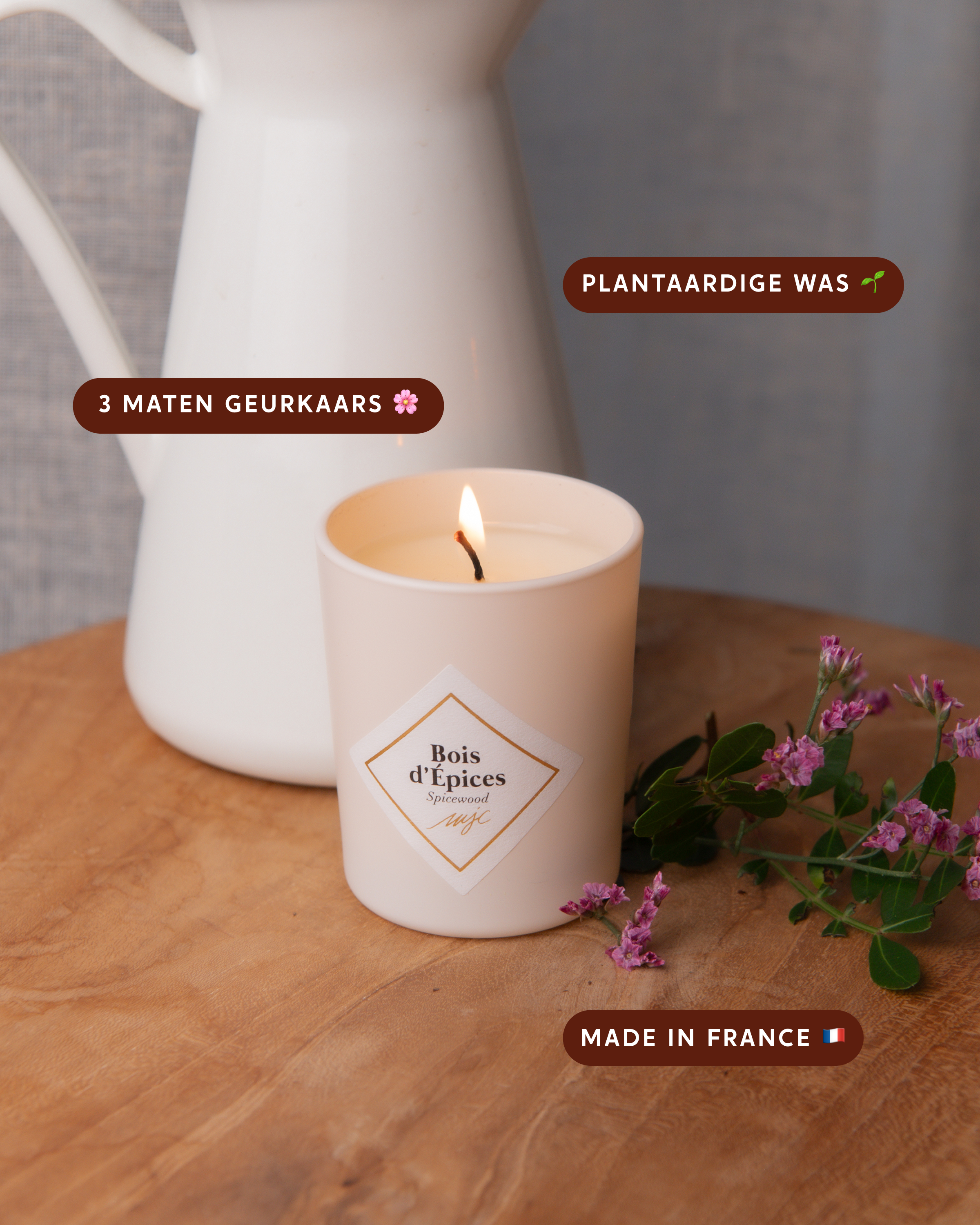 Geurkaars Bois d'épices