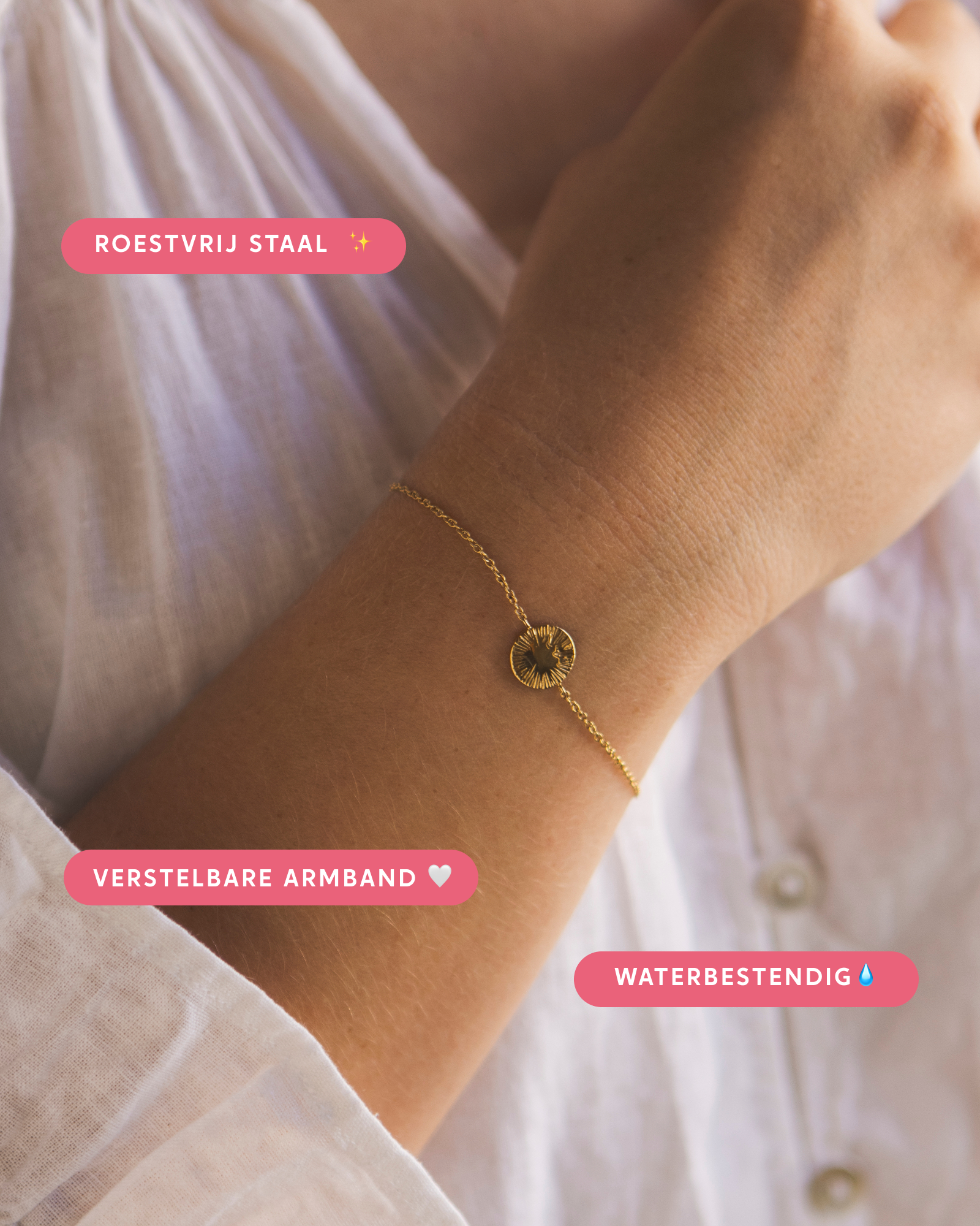 Geurkaars met sieraad Fleur de Cerisier