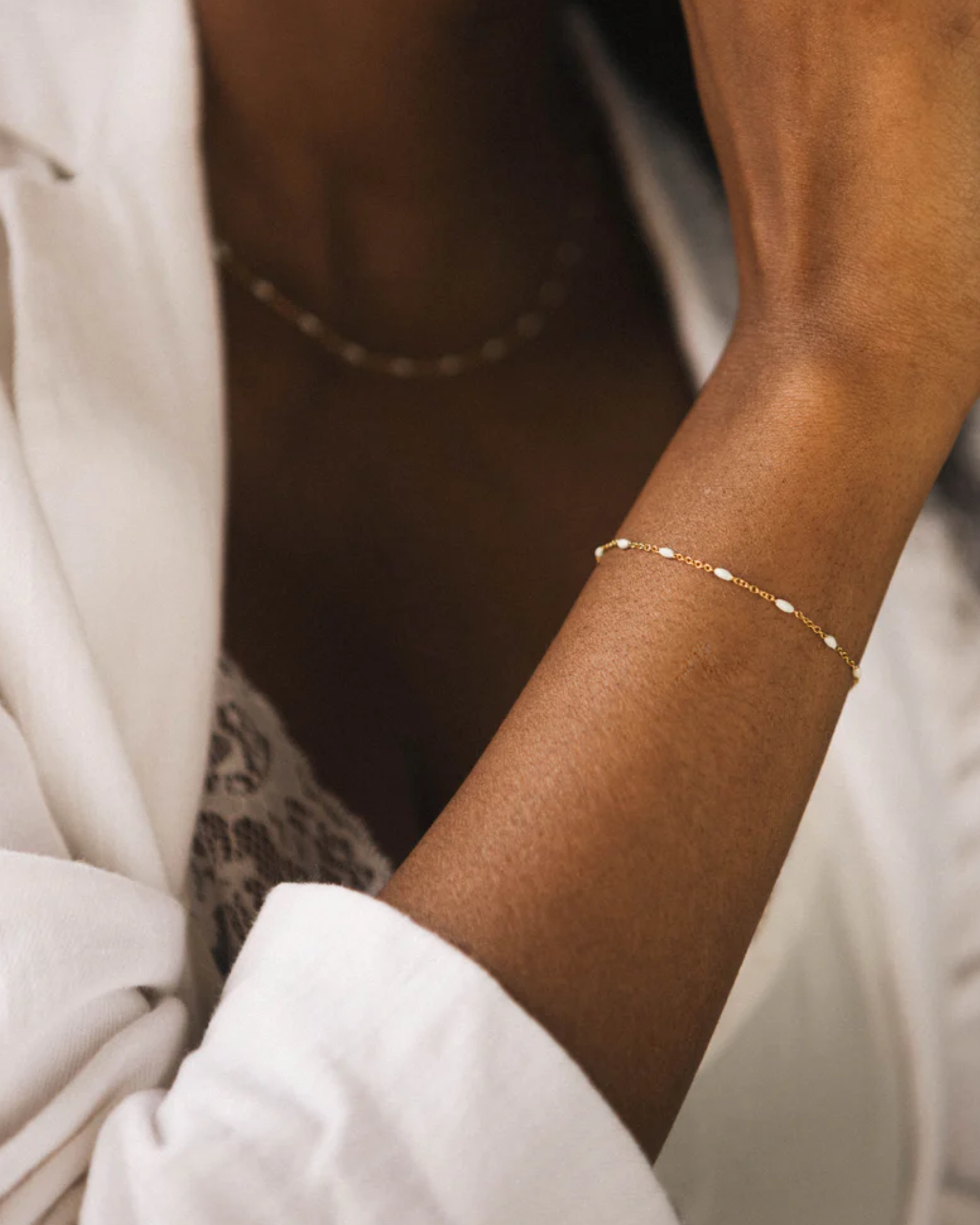 Geurkaars met sieraad Monoï des Îles