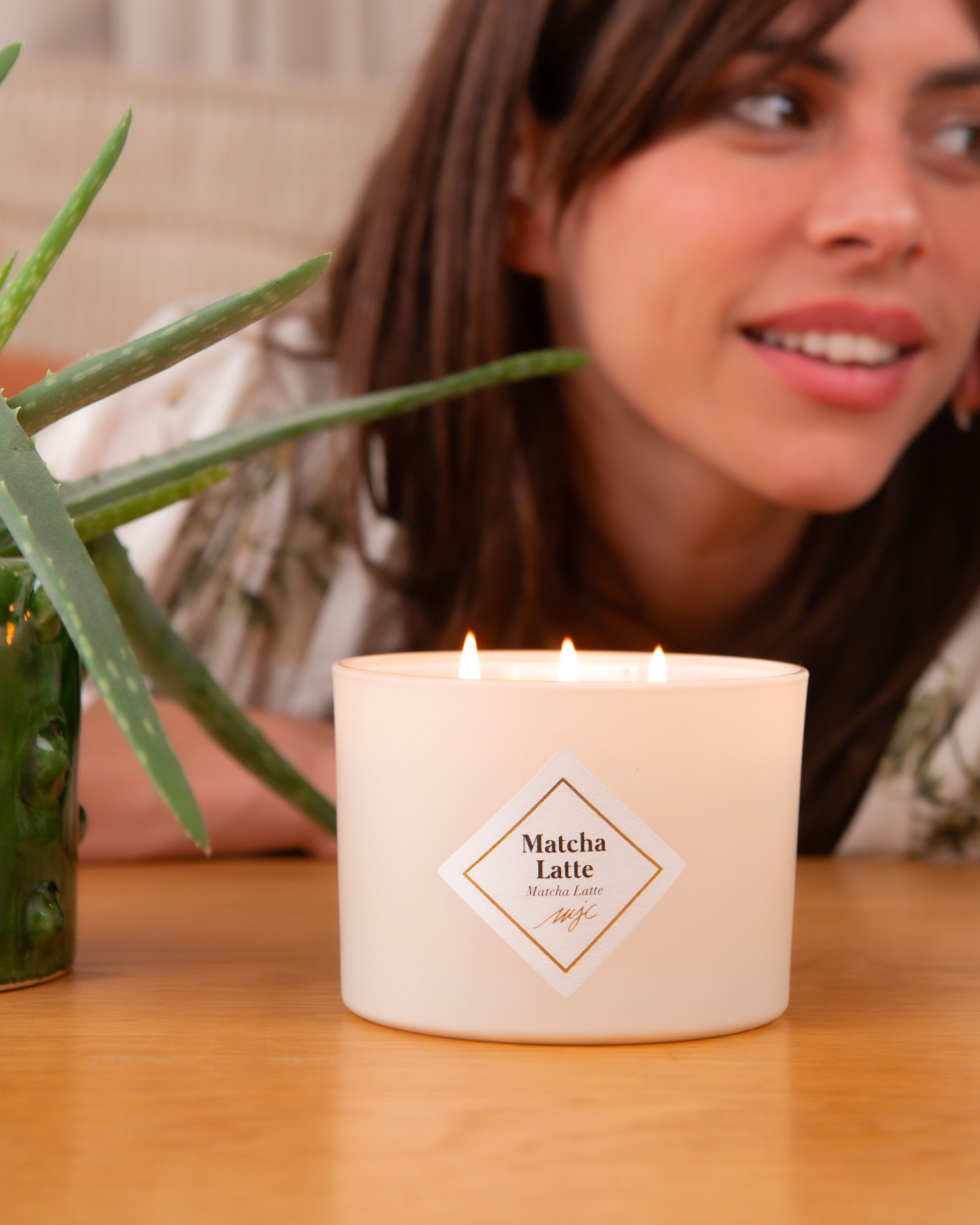 Geurkaars Matcha Latte
