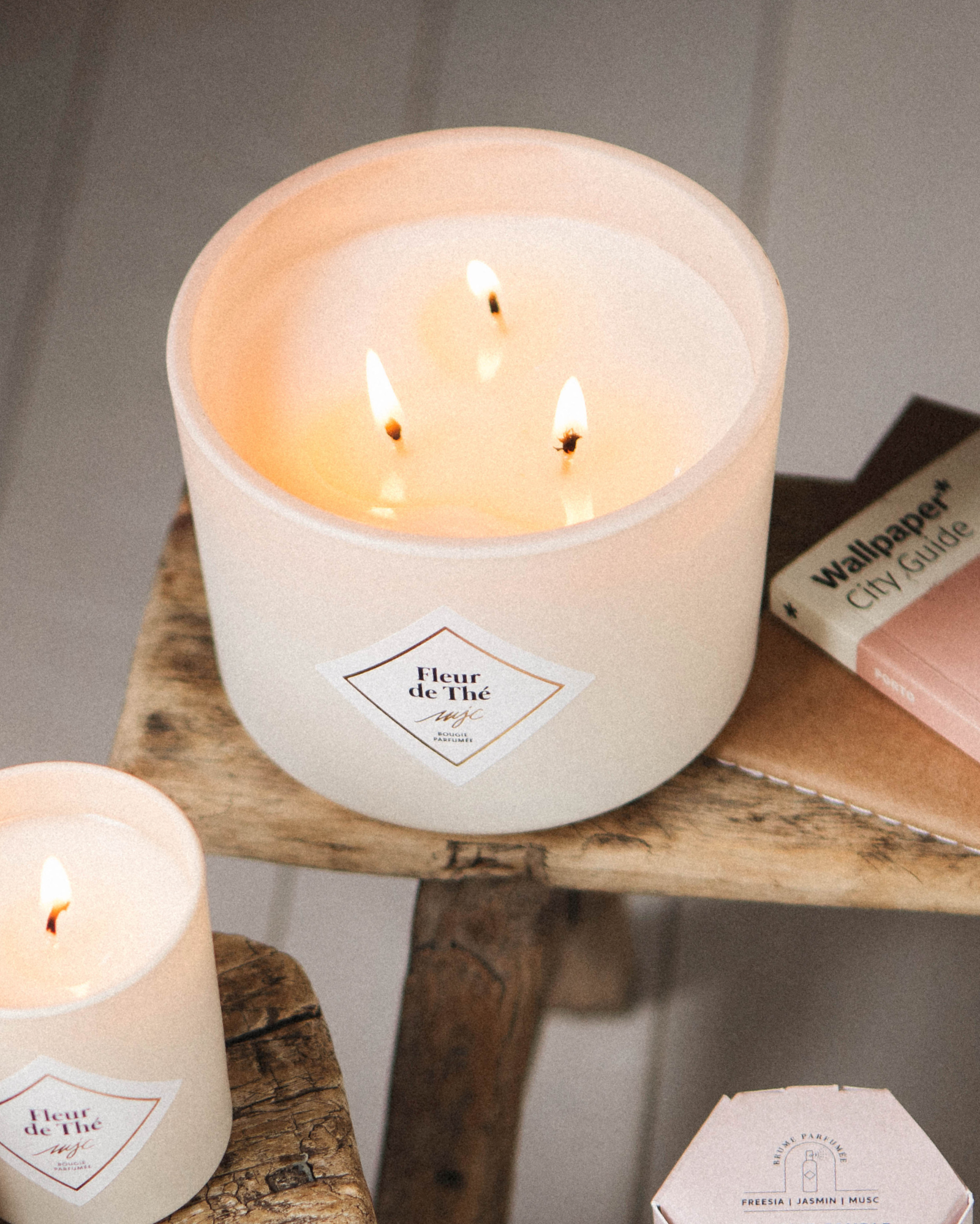 Geurkaars Fleur de Thé